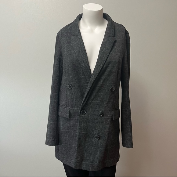Plaid Soft Blazer - Picture 2 of 6